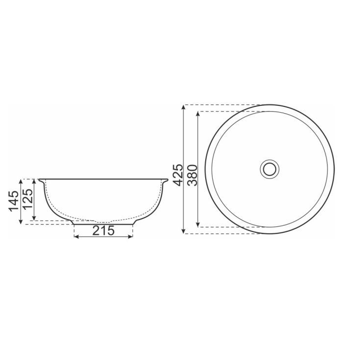 Kerra KR-354 chiuvetă cu design ceramic [2]