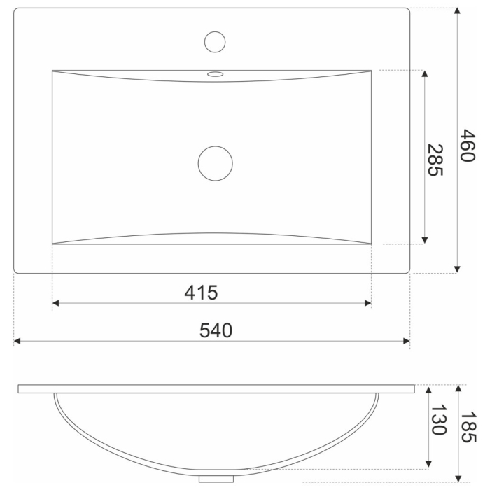 Kerra KR 530 chiuvetă cu design ceramic [4]