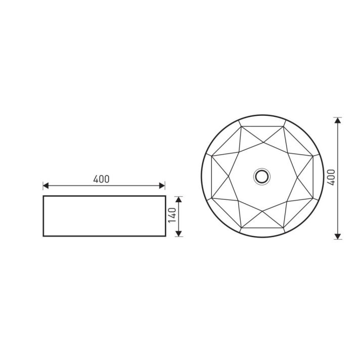 Kerra KR-57 chiuvetă cu design ceramic [2]