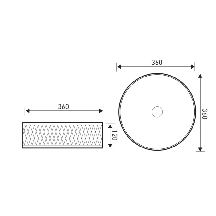 Kerra KR-704 chiuvetă cu design ceramic [2]
