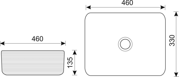 Kerra KR-78 chiuvetă cu design ceramic [3]
