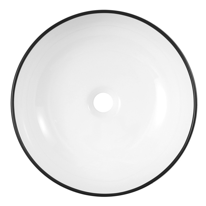 Kerra KR-98 WH/BL chiuvetă cu design ceramic [3]