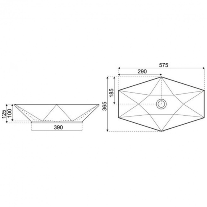 Kerra Lavoar ceramic KR-570 cu design [2]