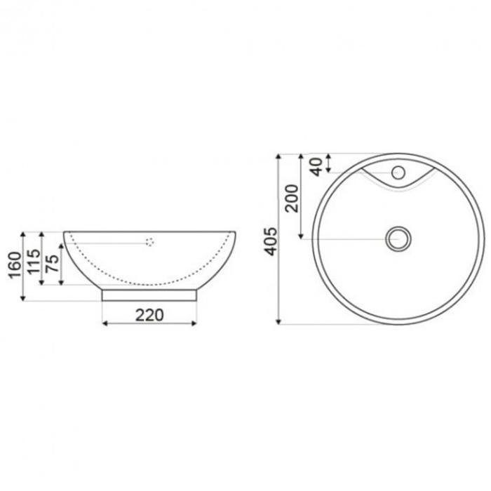 Kerra Lavoar ceramic KR40 cu design [2]