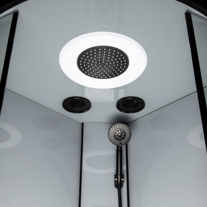 Kerra Orion Black 90x90 cabină de duș cu hidromasaj [5]