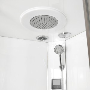 Kerra Orion White 90x90 cabină de duș cu hidromasaj [3]
