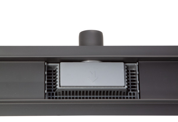 Kerra Scurgere de duș Duplex Black Next L 700 [4]