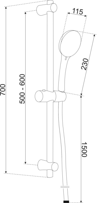 Kerra Set de duș GRETA [2]