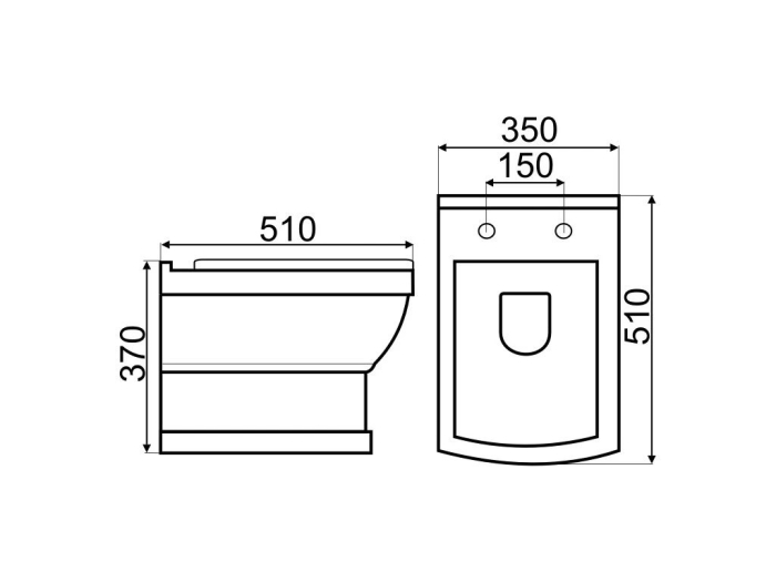 Kerra Set rezervor de toaletă de perete Cleopatra Pacific Chrome [8]