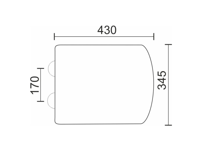 Kerra Set rezervor de toaletă de perete Cleopatra Pacific Chrome [7]