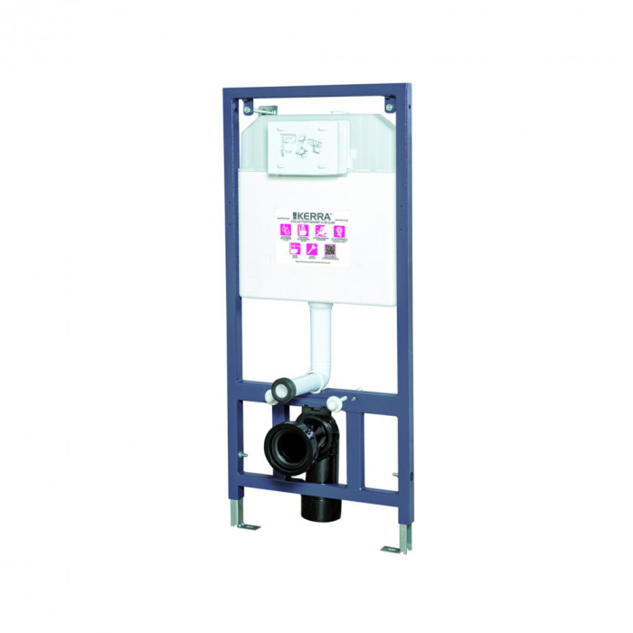 Kerra Set rezervor WC montat pe perete Doris Pacific WH [6]