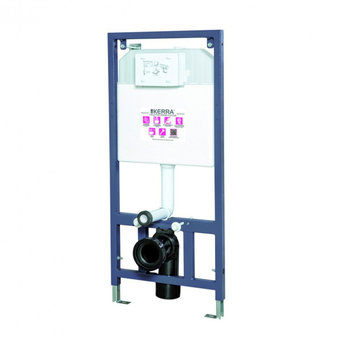 Kerra Set rezervor WC suspendat Delos BL Adriatic Black [4]