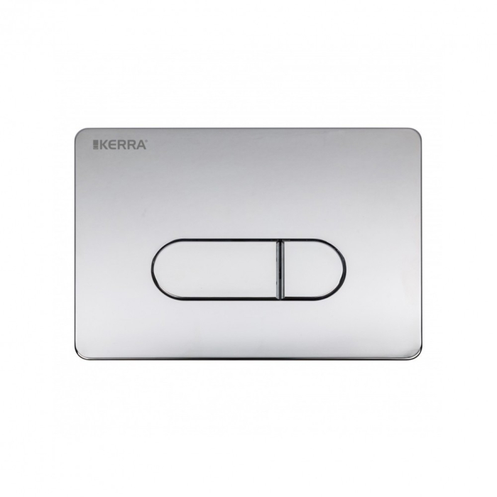 Kerra Set rezervor WC Tinos Pacific Chrome montat pe perete [2]