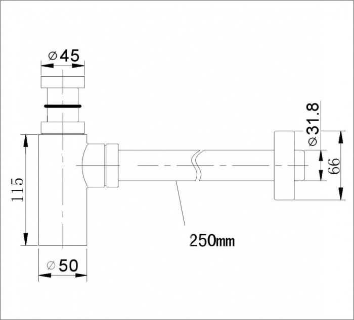Kerra Sifon pentru lavoar SOG [2]