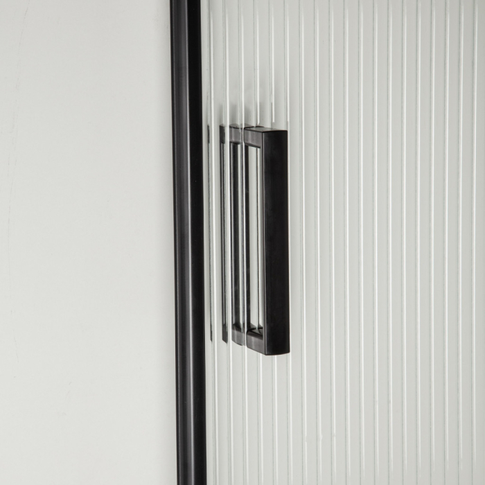 Kerra Soho Square Black 80 Carcasă de duș pătrată fără tavă de duș [4]