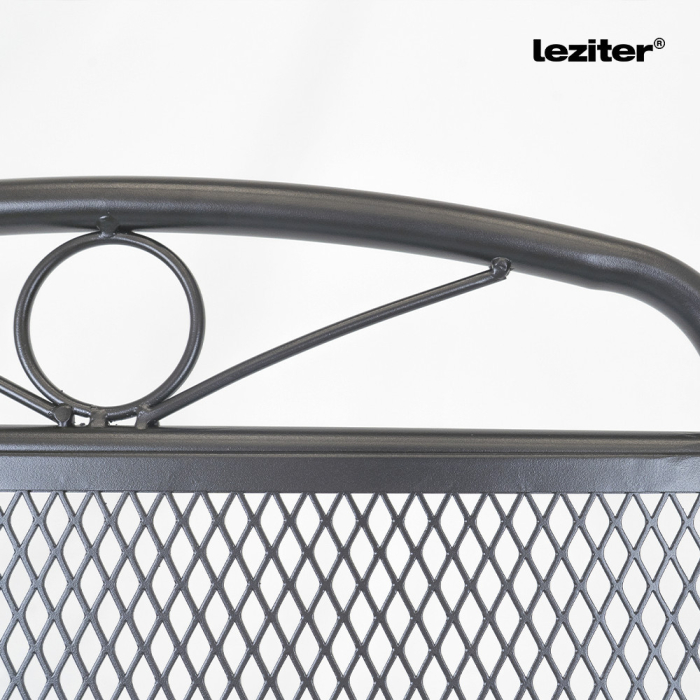 Leziter Alba metal mesh scaun de grădină pliabil antracit [7]
