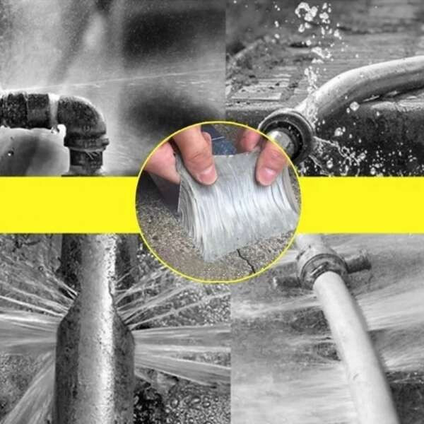 Leziter Alumshield Bandă adezivă impermeabilă din aluminiu [3]