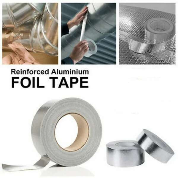 Leziter Alumshield Bandă adezivă impermeabilă din aluminiu [5]