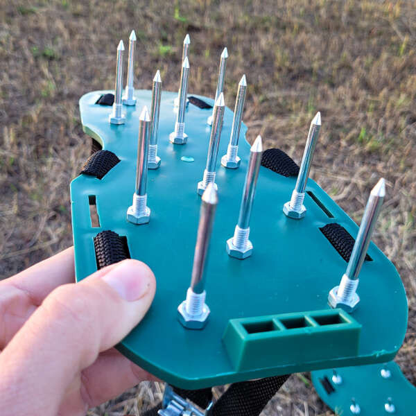 Leziter Ballatir gazon aerator tălpi pentru pantofi [3]