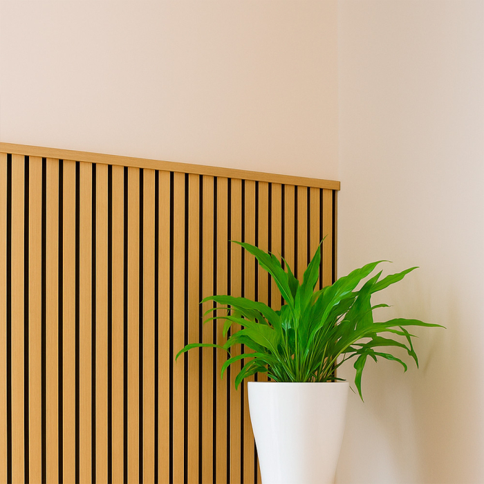 Leziter Bandă de capăt cu efect de bambus 260x2,5x1,8 cm [2]