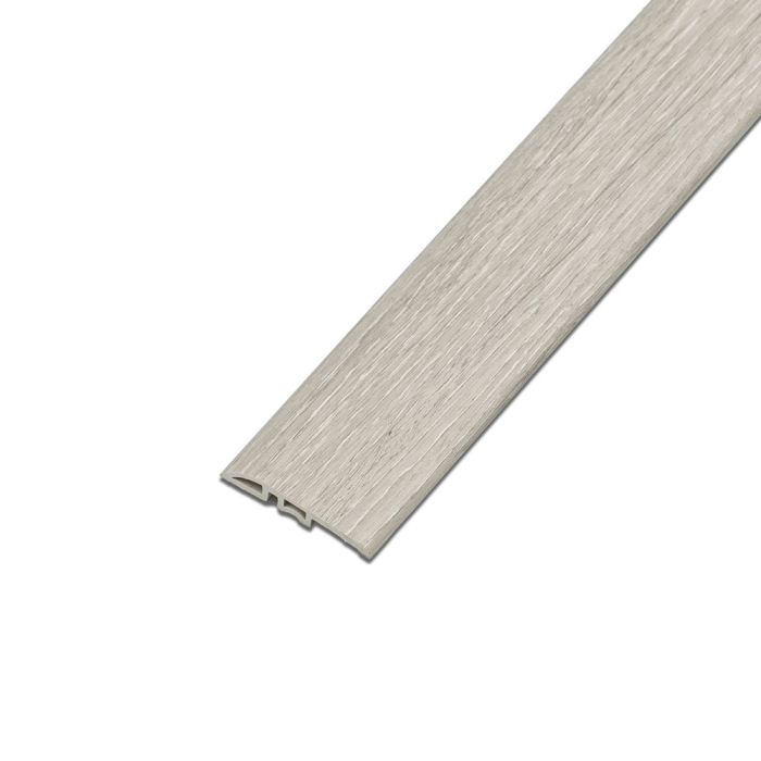 Leziter Bandă de nivelare a podelei din vinil SPC, stejar arctic, 2400x45x8 mm [2]