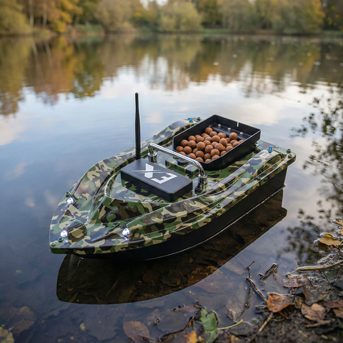 Leziter Barca de alimentare X3 cu camuflaj backpacker [2]