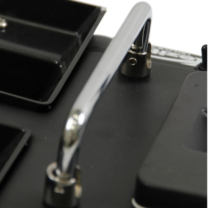 Leziter Barcă de hrănire cu ejecție laterală și compartiment dublu pentru hrănire, neagră [7]