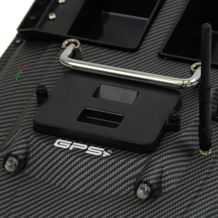 Leziter Barcă de hrănire GPS 4G cu ejector lateral, compartiment dublu pentru hrănire, carbon [5]