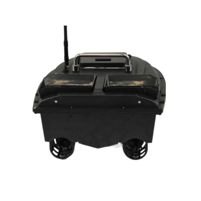 Leziter Barcă de hrănire GPS 4G cu ejector lateral, compartiment dublu pentru hrănire, negru [4]