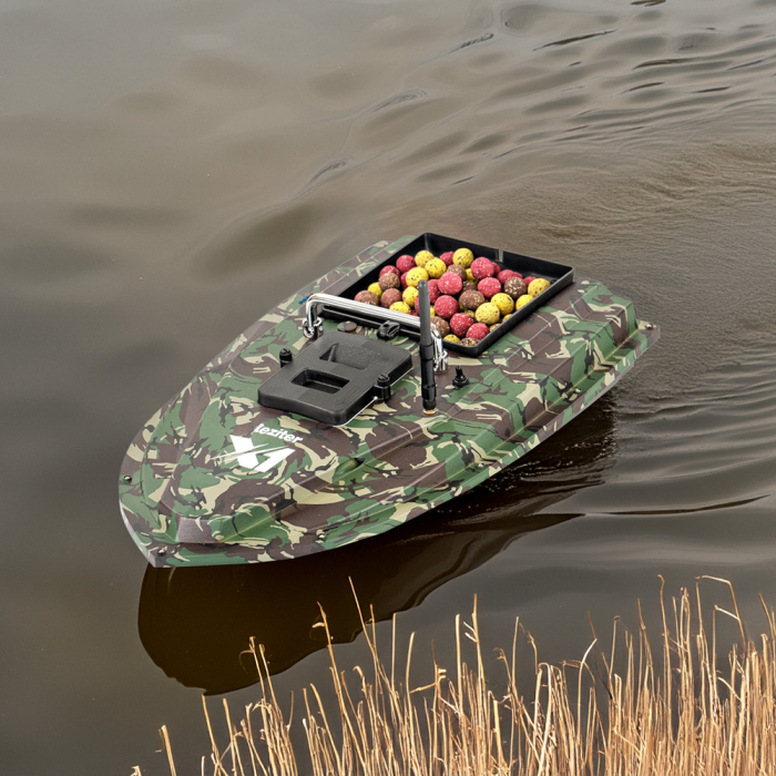 Leziter Feeder barca X1 backpacker camuflaj verde [2]