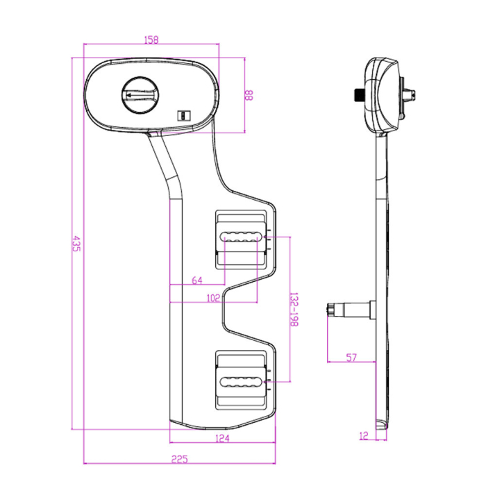 Leziter Bideu montat pe toaletă [3]