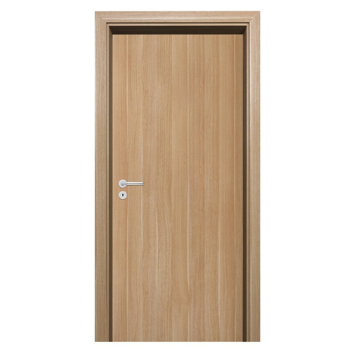 Leziter Blat de ușă decorativ, stejar lustruit, 100 dreapta, încuietoare BB [3]