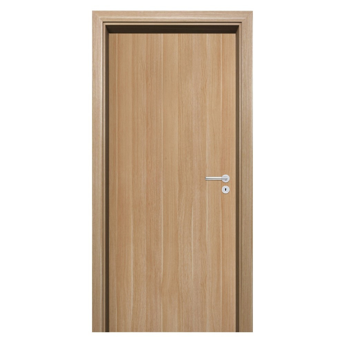 Leziter Blat de ușă decorativ stejar lustruit 100 stânga BB încuietoare [3]