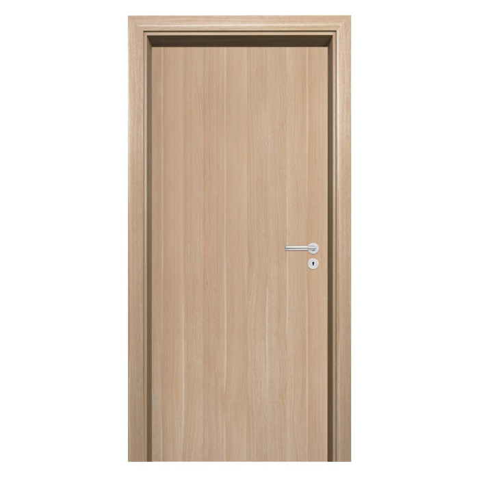 Leziter Blat de ușă decorativ stejar natural 100 stânga BB încuietoare [3]