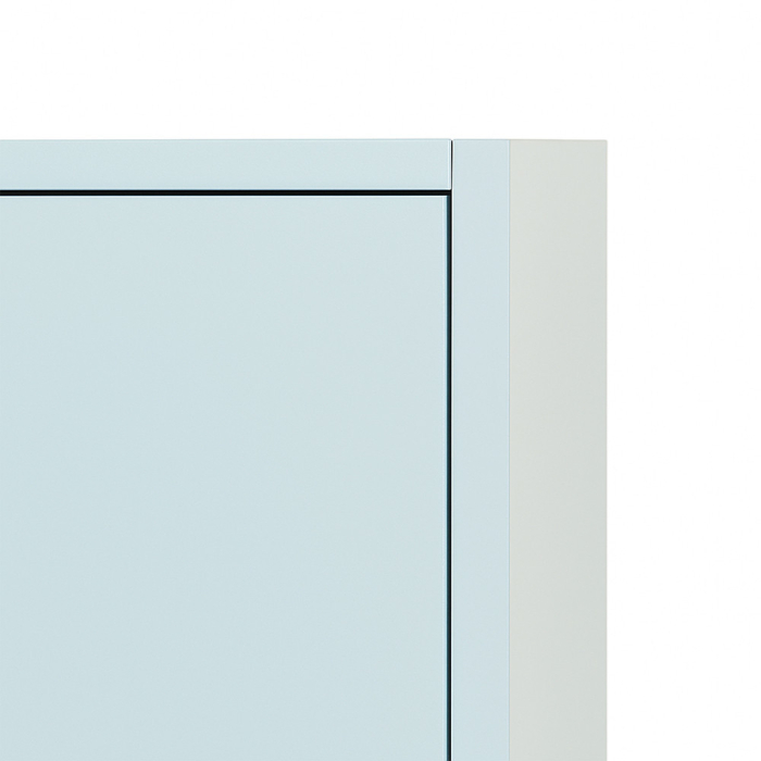 Leziter Boxie 1 ușă dulap de perete 40x40x37 cm albastru [9]