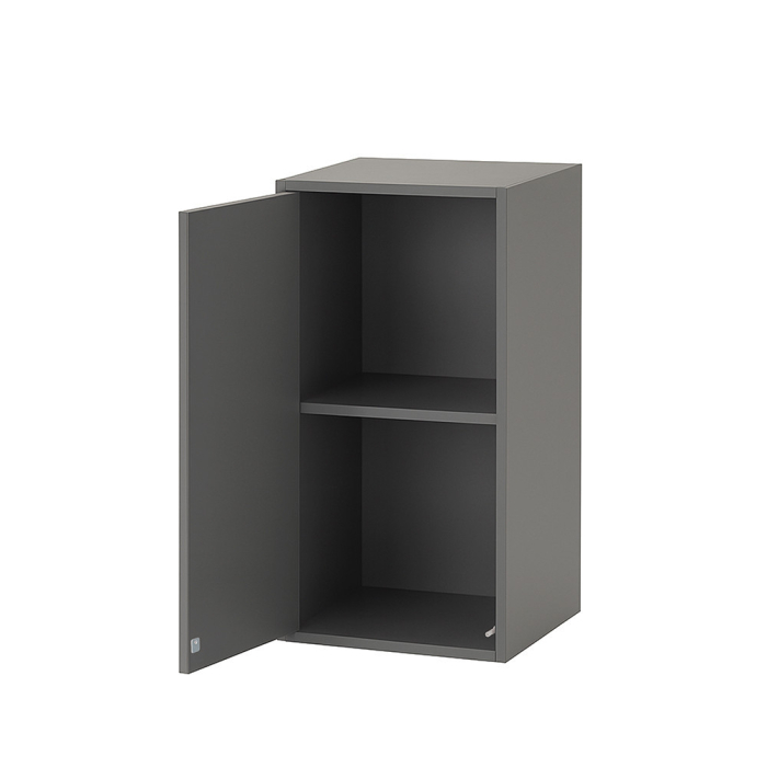 Leziter Boxie 1 ușă dulap de perete 80x40x37 cm antracit [8]