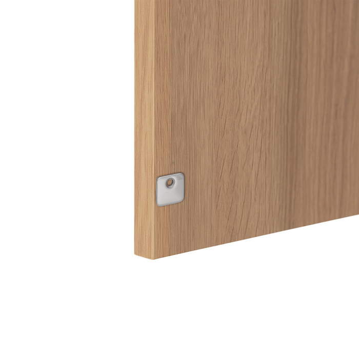 Leziter Boxie 1 ușă dulap de perete 80x40x37 cm stejar sonoma [9]