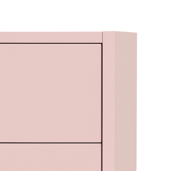 Leziter Boxie 2 sertare dulap de perete 40x40x37 cm roz [10]