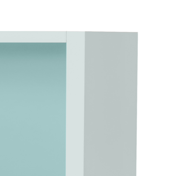 Leziter Boxie dulap de perete deschis 40x40x37 cm albastru [5]