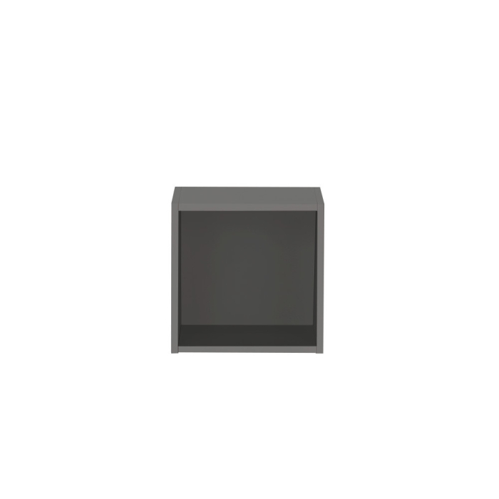Leziter Boxie dulap de perete deschis 40x40x37 cm antracit [4]