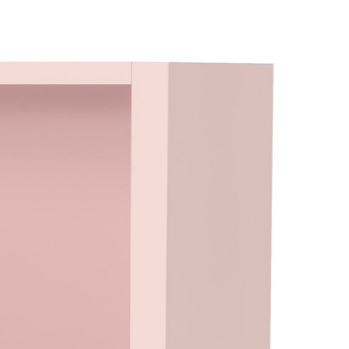 Leziter Boxie dulap de perete deschis 40x40x37 cm roz [5]