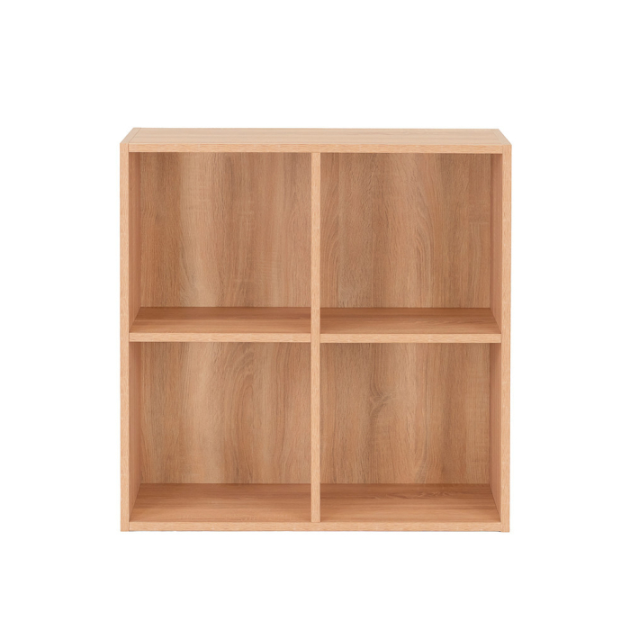 Leziter Boxie dulap de perete deschis 80x80x37 cm stejar sonoma [4]