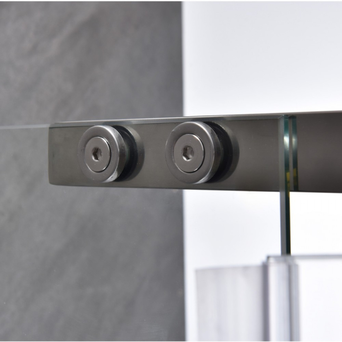 Leziter Cabină de duș asimetrică Galatro 80x100 cm fără cădiță de duș [8]