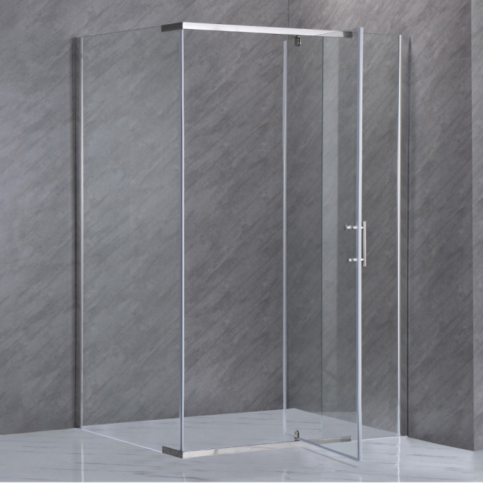 Leziter Cabină de duș asimetrică Galatro 80x120 cm fără cădiță de duș [5]