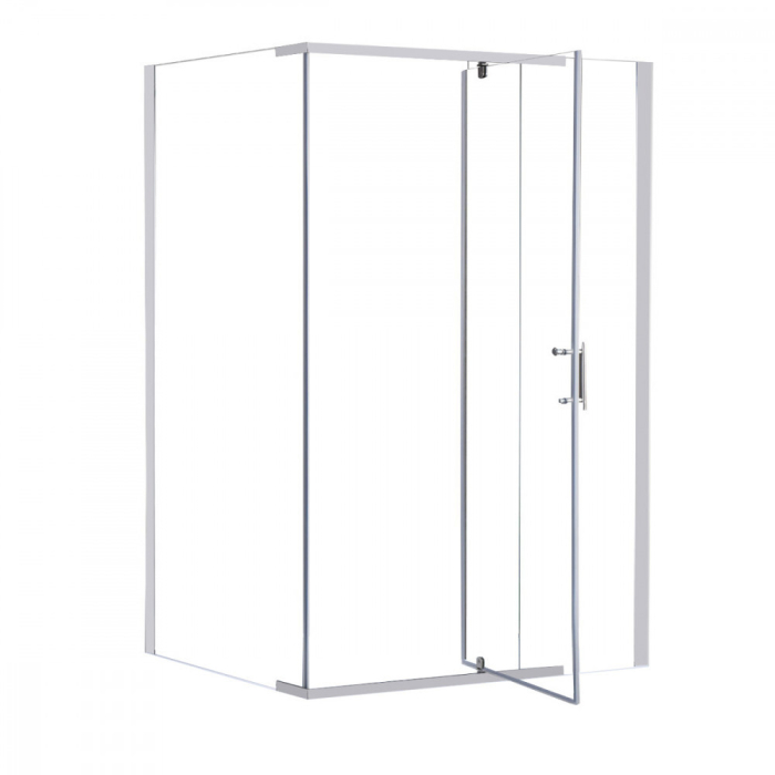 Leziter Cabină de duș asimetrică Galatro 80x120 cm fără cădiță de duș [4]