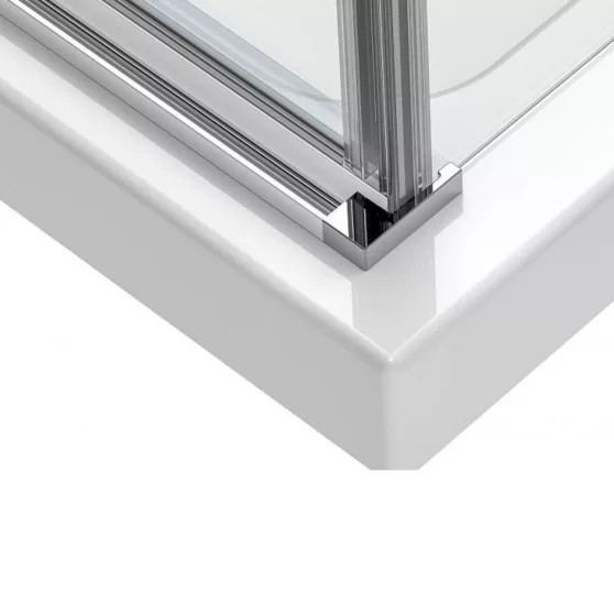 Leziter Cabină de duș asimetrică Swing 120x80 cm fără cădiță de duș [6]