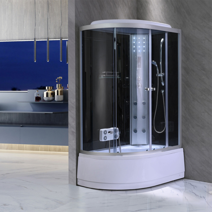 Leziter Cabină de duș cu hidromasaj Lia 80x120 cm, dreapta [10]