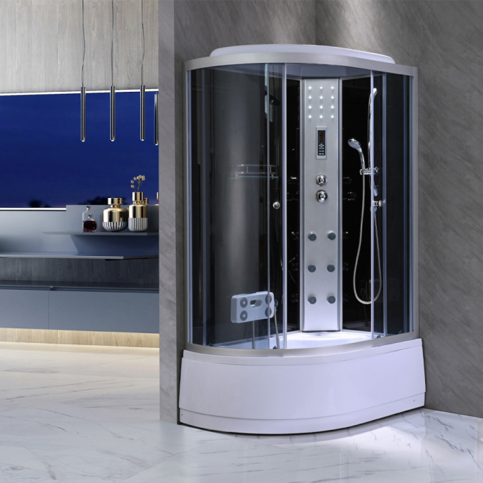 Leziter Cabină de duș cu hidromasaj Lia 80x120 cm, dreapta [2]