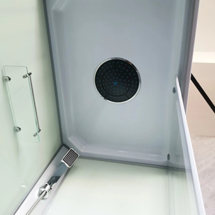 Leziter Cabină de duș cu hidromasaj pătrată Valerie 80x100 cm [10]