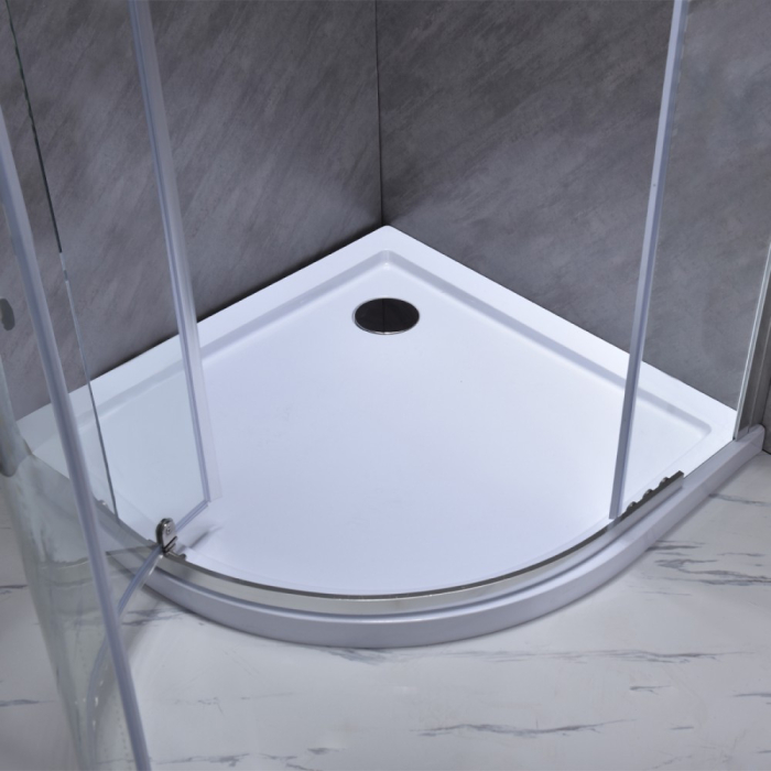 Leziter Cabină de duș curbată Moon TR 80x80 cm fără cădiță de duș [7]